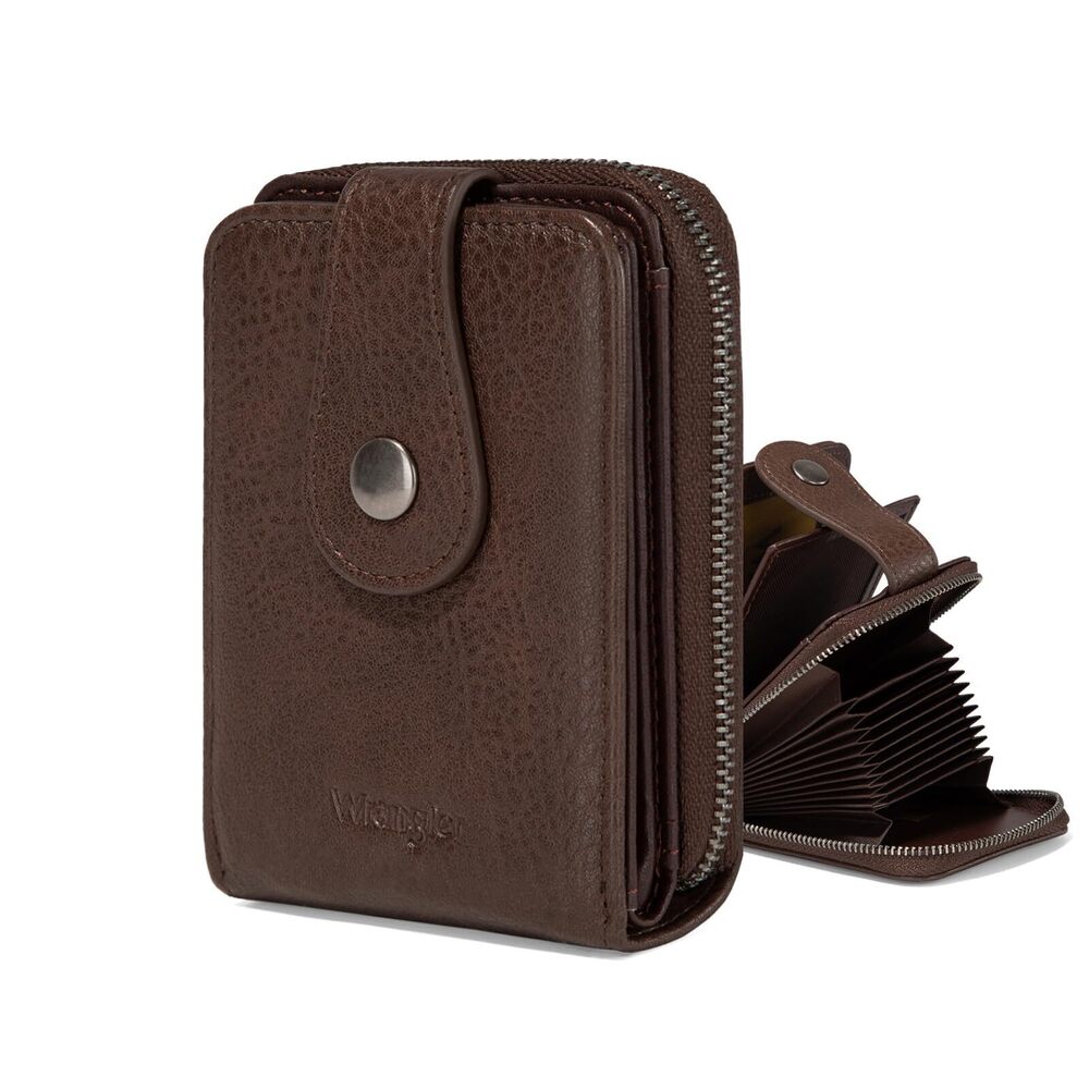 3150 X Wrangler Wallet Small Credit Card Holder Rfid Blocking Functional ID